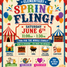 SPRING FLING - Sat. June 6th from 11 - 1:30